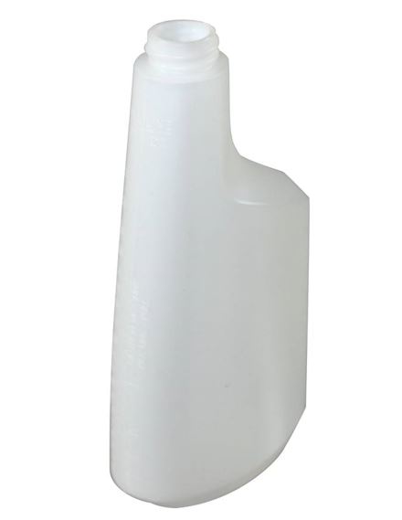 BOTTLE PLASTIC NATURAL 22OZ GRADUATED #5022WG - Bottle Plastic